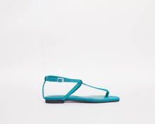 Load image into Gallery viewer, ADINA - Summer inspired sandals for ladies. Very stylish, adorned with crystals. Can be worn for vacations, dinner and casual hangouts. Shipping worldwide from Ghana to UK, USA, Africa etc