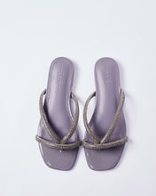 Load image into Gallery viewer, EYRAM- Gray inspired slippers for ladies.
Very comfortable and stylish and sparkly featuring crystal accessories.
Can be worn for picnics, vacations, lunch and casual hangouts. Shipping worldwide from Ghana to UK, USA, Africa etc.