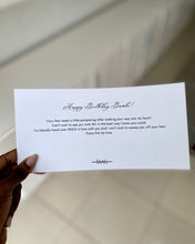 Load image into Gallery viewer, Gift note