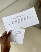 Load image into Gallery viewer, Gift note